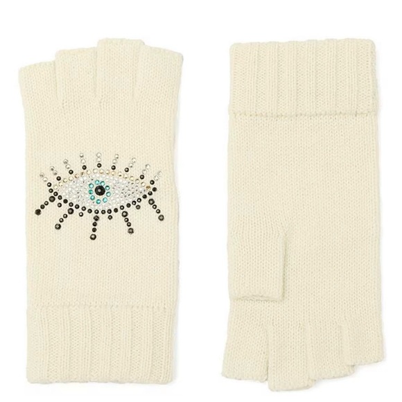 Kurt Geiger Accessories - Kurt Geiger Evil Eye Fingerless Gloves